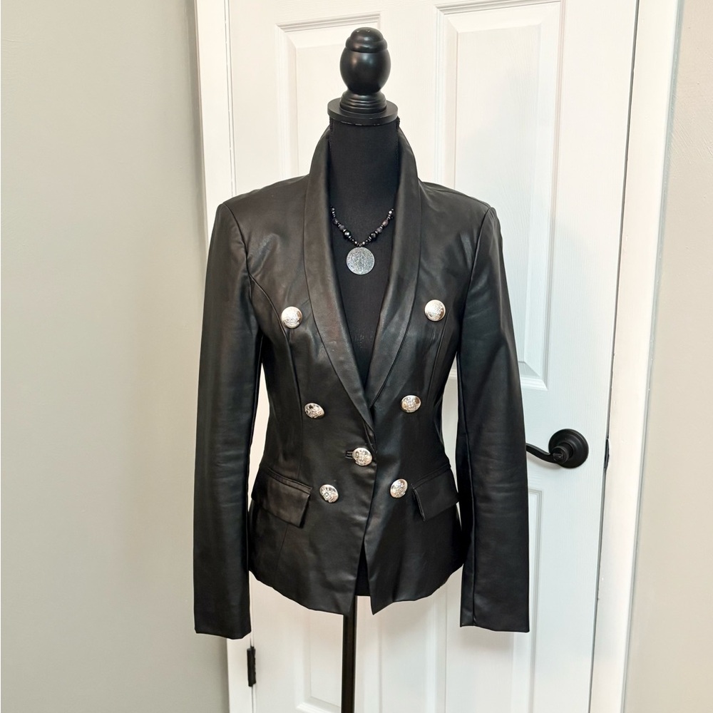 INC Faux Leather Jacket 🖤